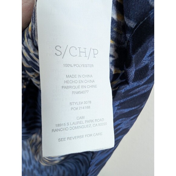 Cabi Love Blouse Heart Of Cabi Sleeveless Peter Pan Collar - Picture 5 of 8